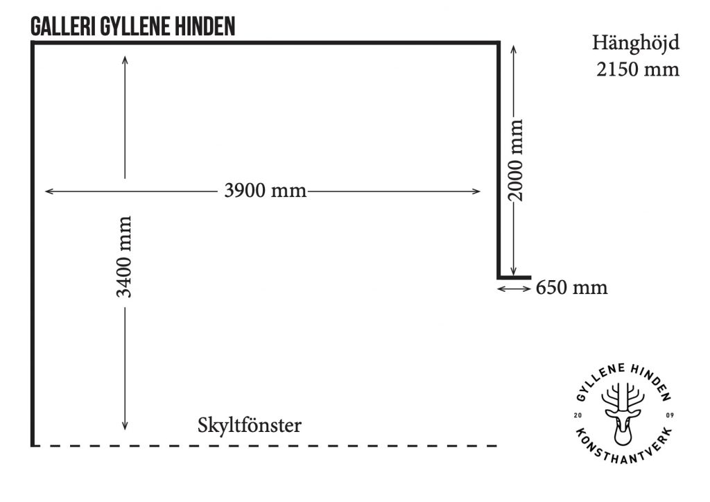 Galleri Gyllene Hinden mått