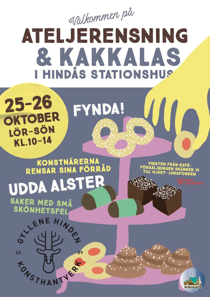 Ateljérensning i Hindås stationshus @ Hindås stationshus